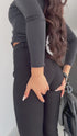 STRETCHY pants HM1020 - black PRE-ORDER